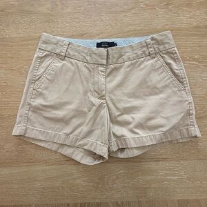 J. Crew Chino Pants - Cream with Tan Lining